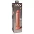 King Cock Elite 9 - realistyczny dildo z przyssawką 23cm - cielisty
