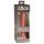 King Cock Elite 7 - przyssawkowy, radiowy wibrator 18cm - naturalny