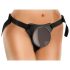 King Cock Elite Comfy Body Dock - brązowe paski do strap-onów