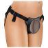King Cock Elite Comfy Body Dock - brązowe paski do strap-onów