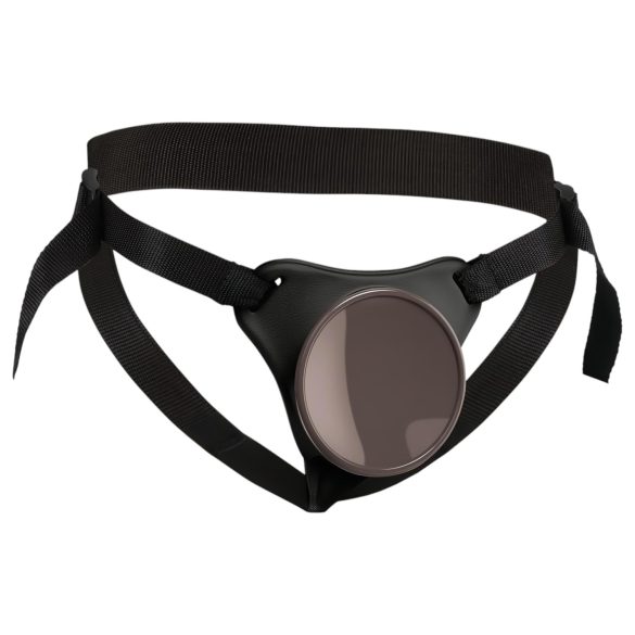 King Cock Elite - majtki do strapona - wygodne body dock - brązowe