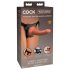 King Cock Elite Comfy - Strap-on z uprzężą (ciemny naturalny)