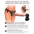Zestaw Deluxe King Cock Elite - silikonowy strap-on