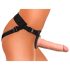 Zestaw Deluxe King Cock Elite - silikonowy strap-on