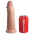 Zestaw Deluxe King Cock Elite - silikonowy strap-on