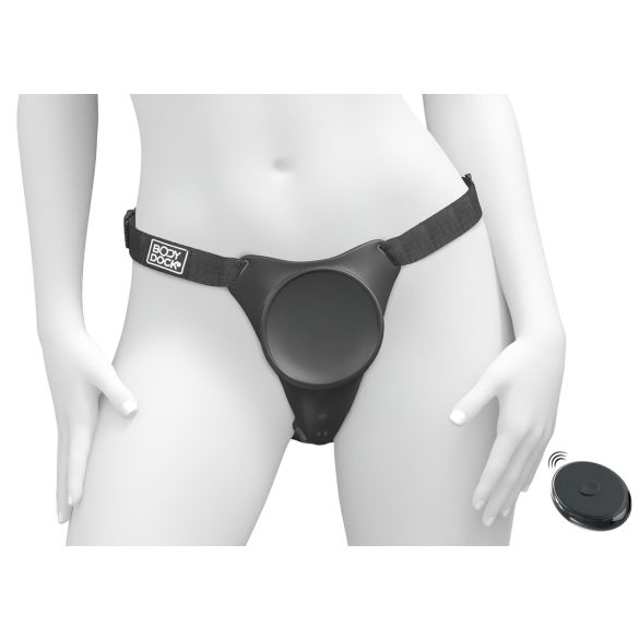 Body Dock G-Point Pro - czarne, radio-przyjazne szelki na biodra