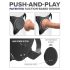 Body Dock G-Point Pro - czarne, radio-przyjazne szelki na biodra