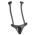 Body Dock - czarne strap-on z szelkami