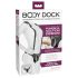 Body Dock - czarne strap-on z szelkami