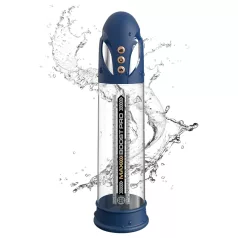   Pipedream - Pump Worx - automatyczna pompka do penisa (niebieska)