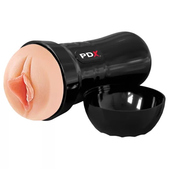 PDX - Wet Pussies Super Luscious Lips - realistyczna sztuczna pochwa (naturalna)