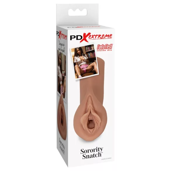 Pipedream Sorority Snatch - masturbator wagina - realistyczna - kolor naturalny