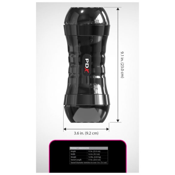 PDX Extreme - masturbator wagina realistyczna XXL - silikon cielisty