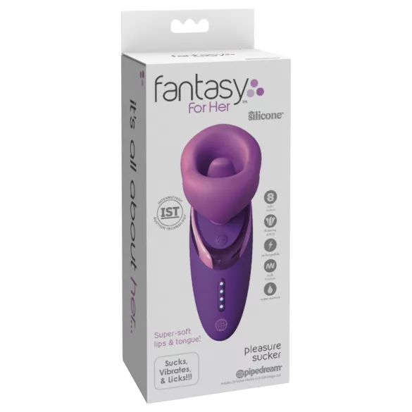 Pipedream - Fantasy For Her - stymulator ssąco‑lizący (fioletowy)