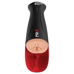   PDX Elite Fuck-O-Mat Pro XL - stymulujący ssący wibrujący masturbator (czarny)