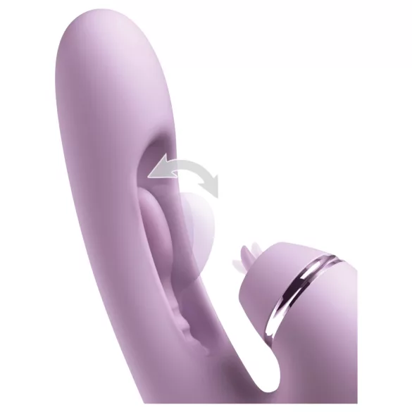 Fantasy For Her G-Touch Pulse Pro - wibrator z wypustką na łechtaczkę (fioletowy)