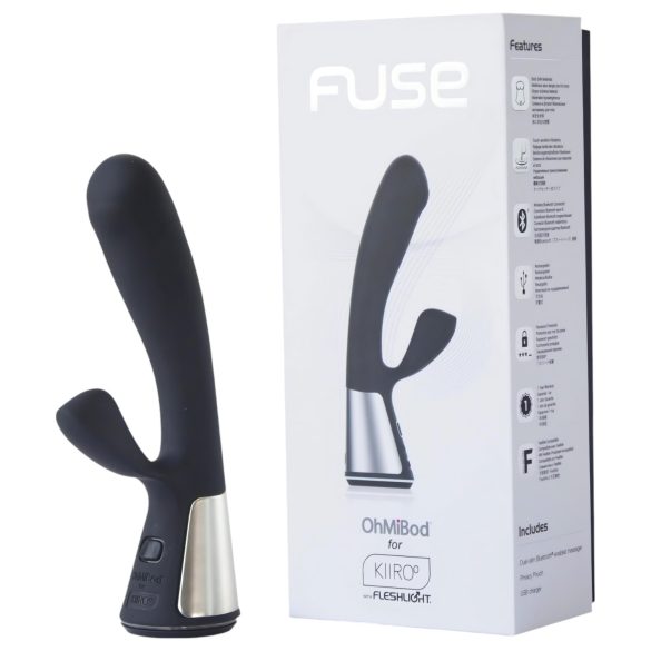 / Fleshlight OHMIBOD Kiiroo - inteligentny wibrator z ramieniem na łechtaczkę (czarny)