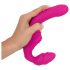 Strapless Strap-On - przypinany wibrator (różowy)