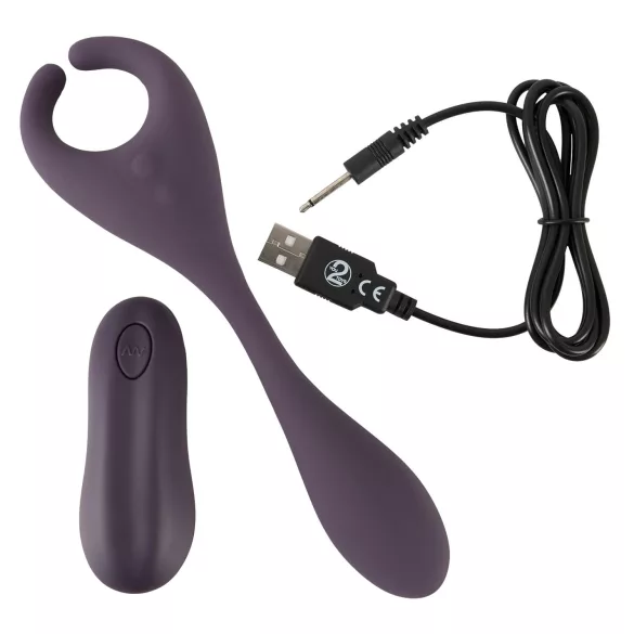 Couples Choice - wibrator dla par - 2 silniki - ładowany, sterowanie pilotem