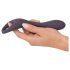 Couples Choice - akumulatorowy wibrator 2w1 z pilotem (fioletowy)