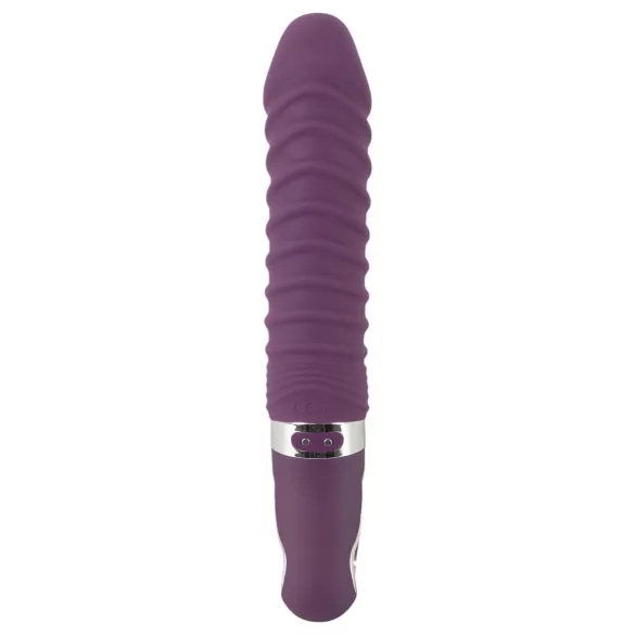 Smile - wibrator ładowany USB z funkcją podgrzewania - silikon, fioletowy