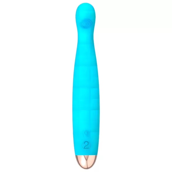 Cuties Mini - wibrator do punktu G - wodoodporny, akumulator, turkusowy