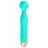 Cuties Mini Wand - wodoodporny wibrator do masażu (zielony)