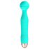 Cuties Mini Wand - wodoodporny wibrator do masażu (zielony)