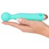 Cuties Mini Wand - wodoodporny wibrator do masażu (zielony)
