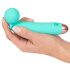 Cuties Mini Wand - wodoodporny wibrator do masażu (zielony)
