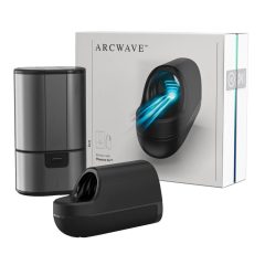   Arcwave Ion - wodoodporny, ładowalny masturbator z falą powietrzną (czarny)