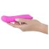 You2Toys - Migoczący Mini Wibrator - akumulatorowy, świecący (różowy)