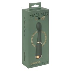   Emerald Love - Akumulatorowy, wodoodporny wibrator punktu G (zielony)