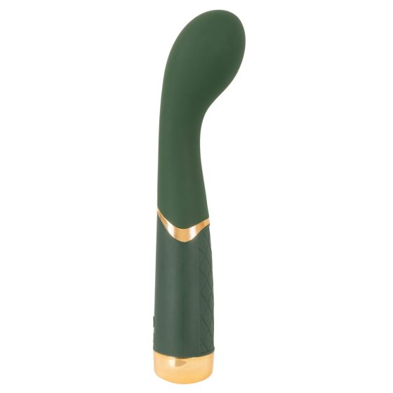 Emerald Love - Akumulatorowy, wodoodporny wibrator punktu G (zielony)