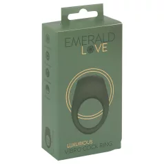 Emerald Love - pierścień wibrujący na penisa