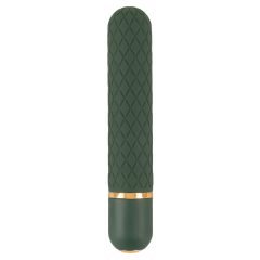 Emerald Love - ładowalny, wodoodporny wibrator (zielony)