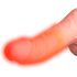 King Cock Plus 6,5 - wibrator z jądrami - naturalny