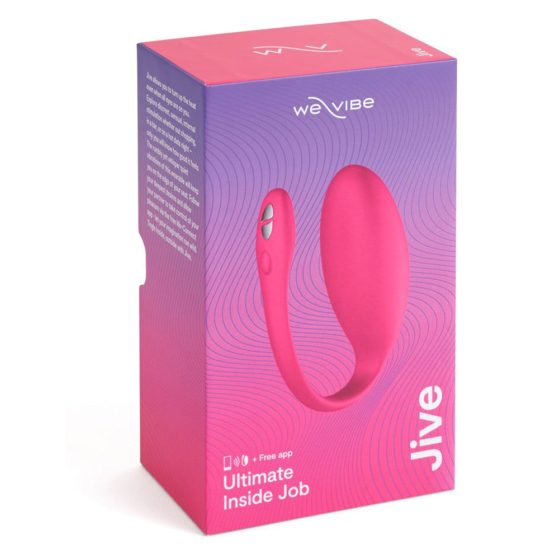 We-Vibe Jive - inteligentny wibrator z możliwością ładowania (różowy)