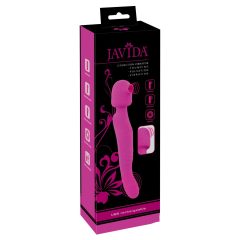   Javida Wand - bezprzewodowy 3-funkcyjny wibrator masujący (fioletowy)