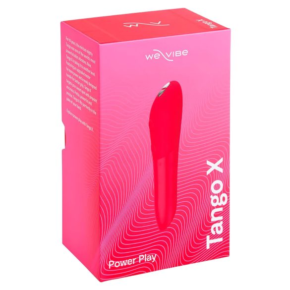 We-Vibe Tango X - wibrator łechtaczkowy wodoodporny akumulatorowy - koralowy