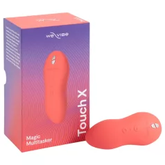   We-Vibe Touch X - wibrator łechtaczkowy wodoodporny akumulatorowy koralowy