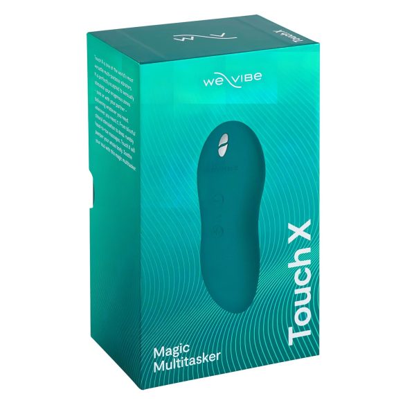 We-Vibe Touch X - akumulatorowy, wodoodporny wibrator łechtaczkowy (zielony)