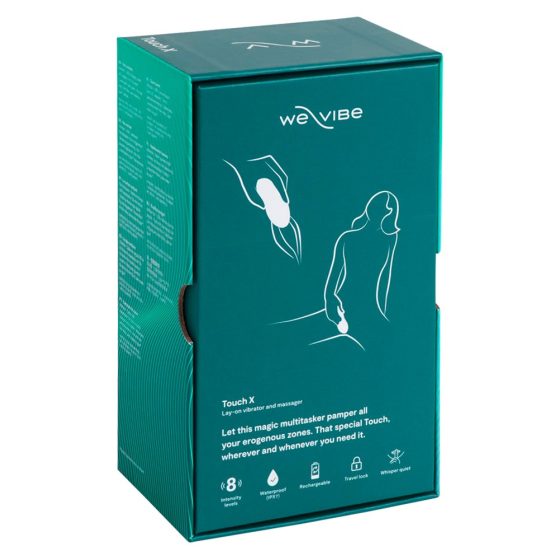 We-Vibe Touch X - wodoodporny wibrator łechtaczkowy na baterie (zielony)