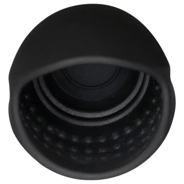 Rebel - wibrator na żołądź z dilatorem - czarny