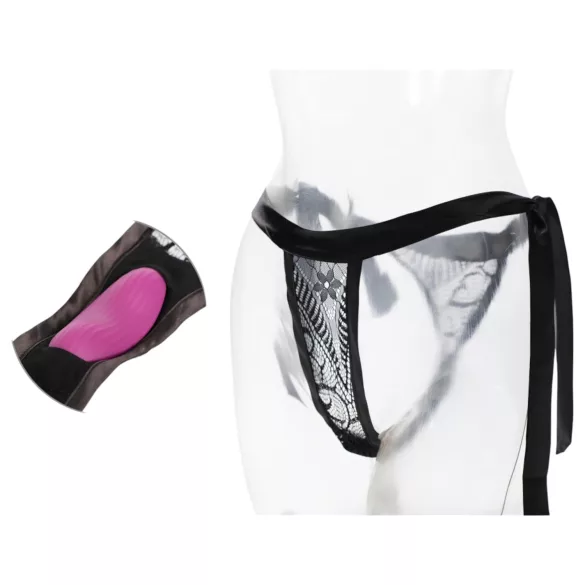 Svakom Edeny - wibrujące majtki sterowane aplikacją - silikon fioletowy