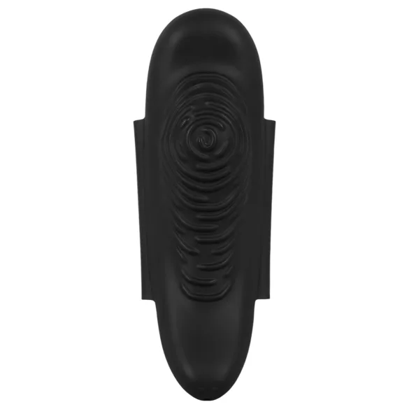 GoGasm Panty - wibrujący stymulator łechtaczki akumulatorowy czarny