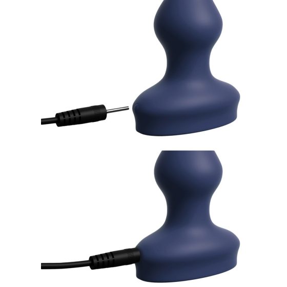 3Some wall banger P-Spot - sterowany radiowo wibrator prostaty z możliwością ładowania (niebieski)