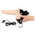 You2Toys Strap-on - puste, przypinane wibrator (naturalny)