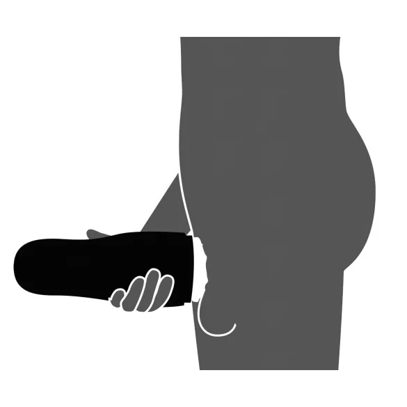 Rebel - masturbator dla mężczyzn - podgrzewany, akumulatorowy - sztuczna pochwa