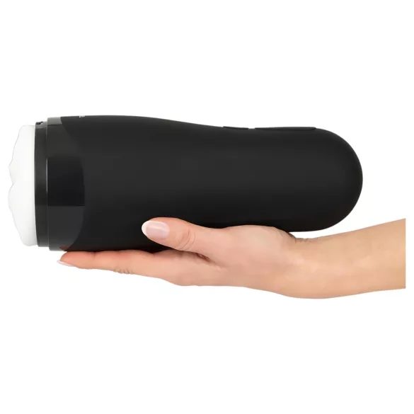 Rebel - masturbator dla mężczyzn - podgrzewany, akumulatorowy - sztuczna pochwa